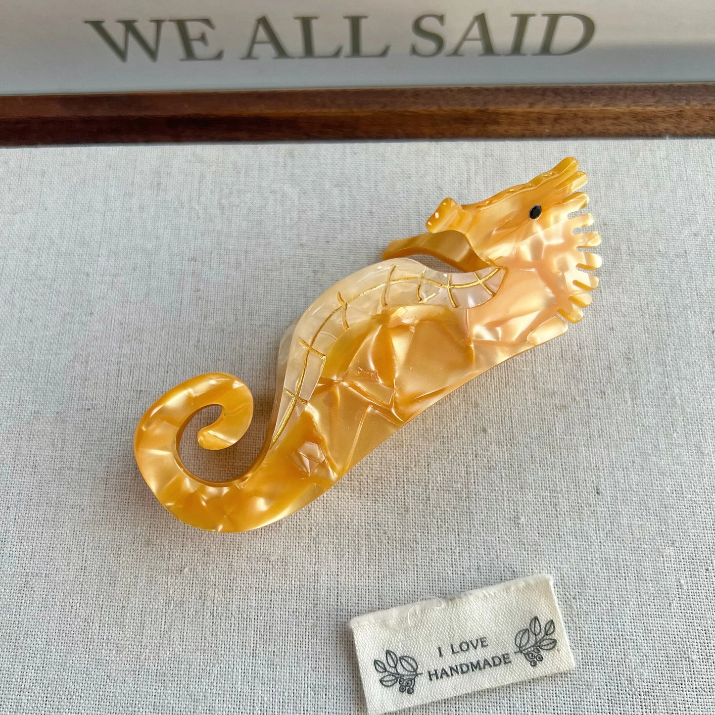 Sea Animal Claw Hair Clips