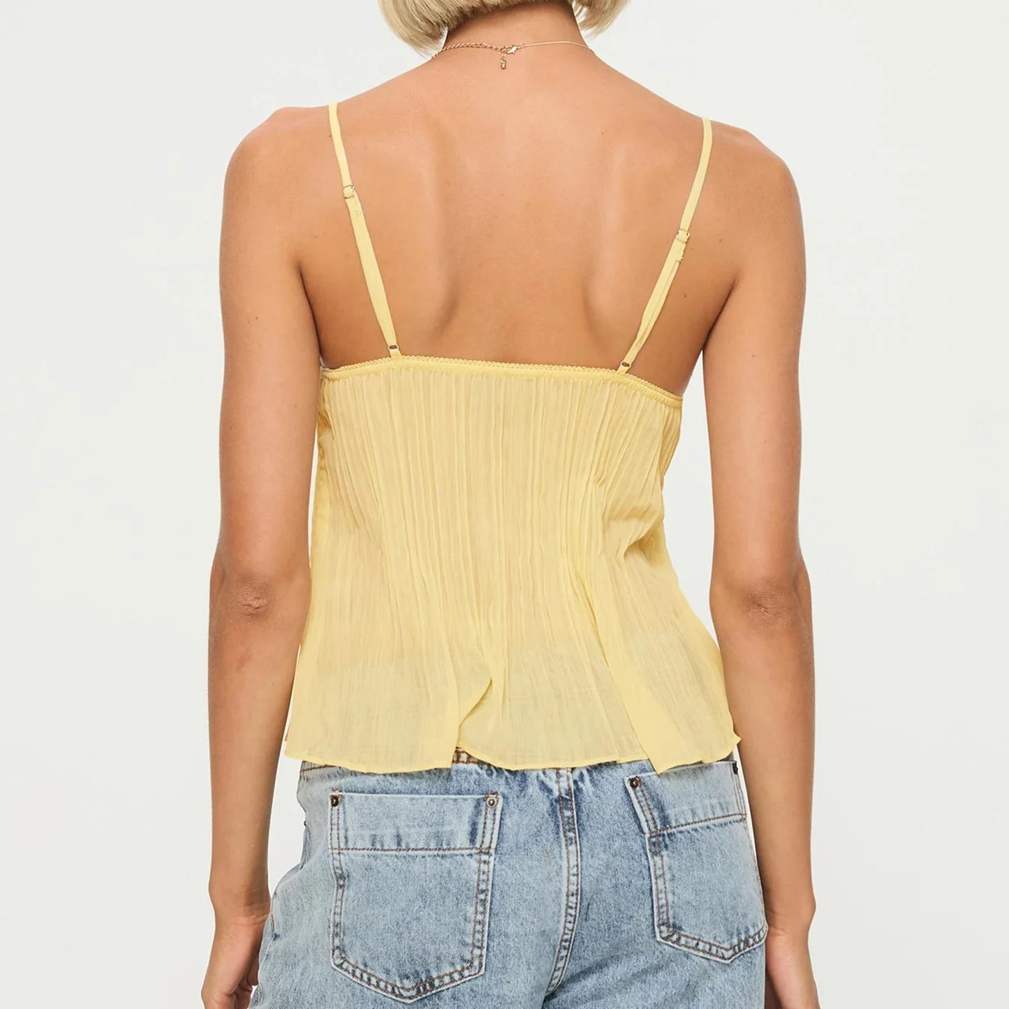 Wavemist Lace Tank