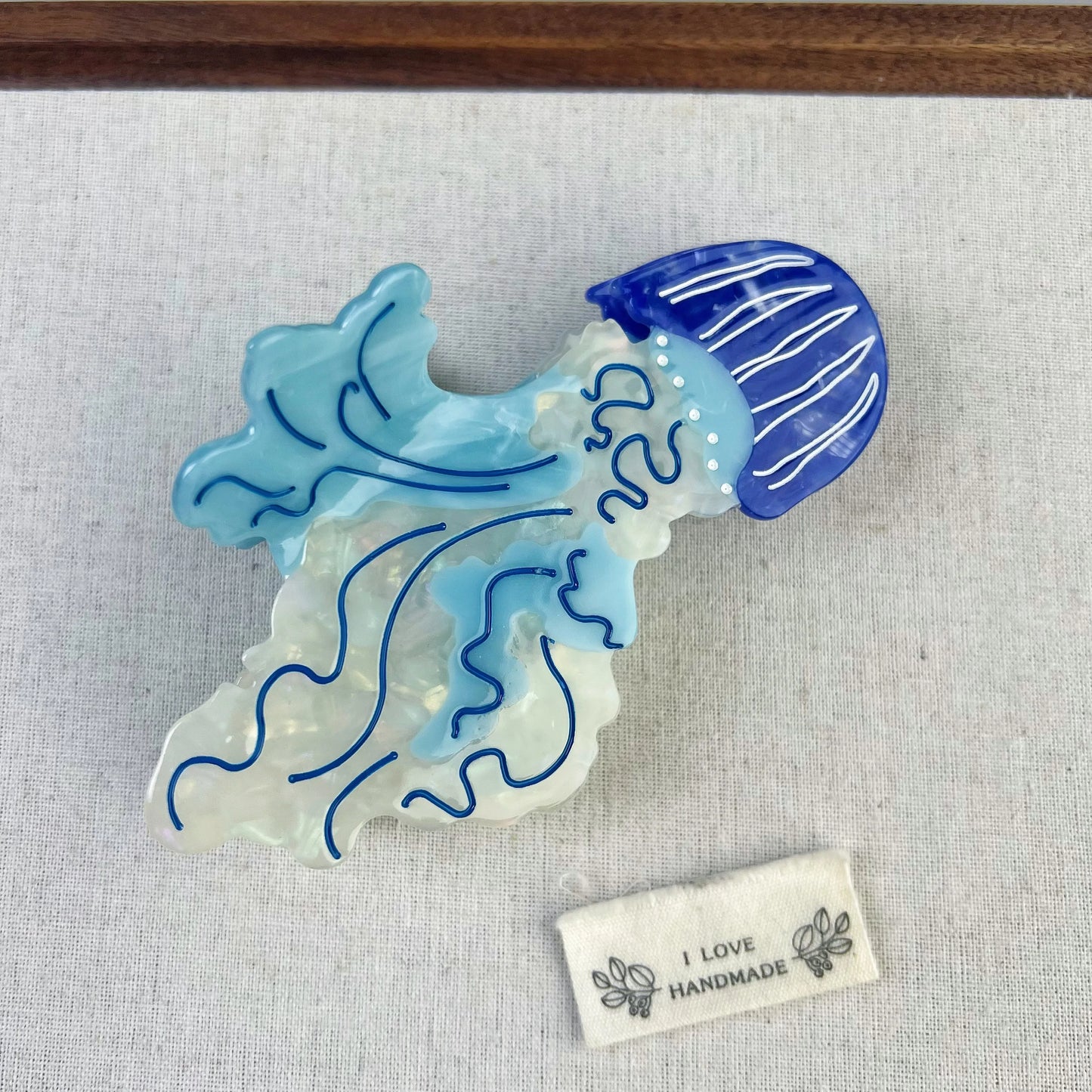 Sea Animal Claw Hair Clips