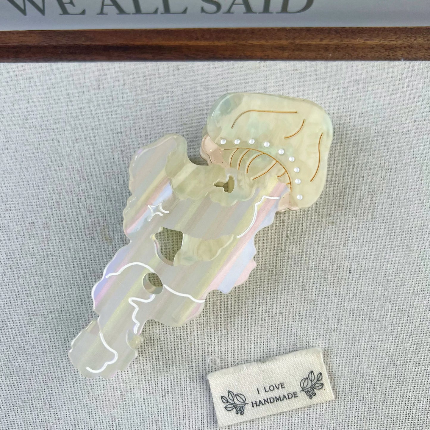 Sea Animal Claw Hair Clips
