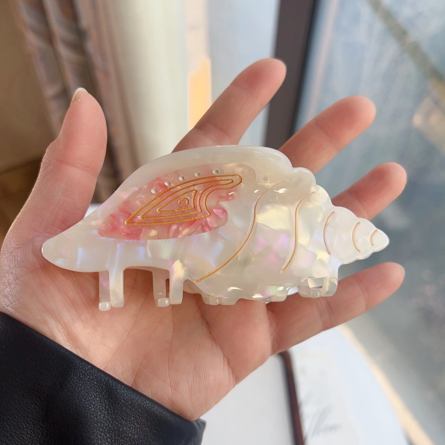 Sea Animal Claw Hair Clips