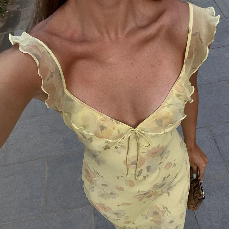 Tease the Breeze Maxi Dress