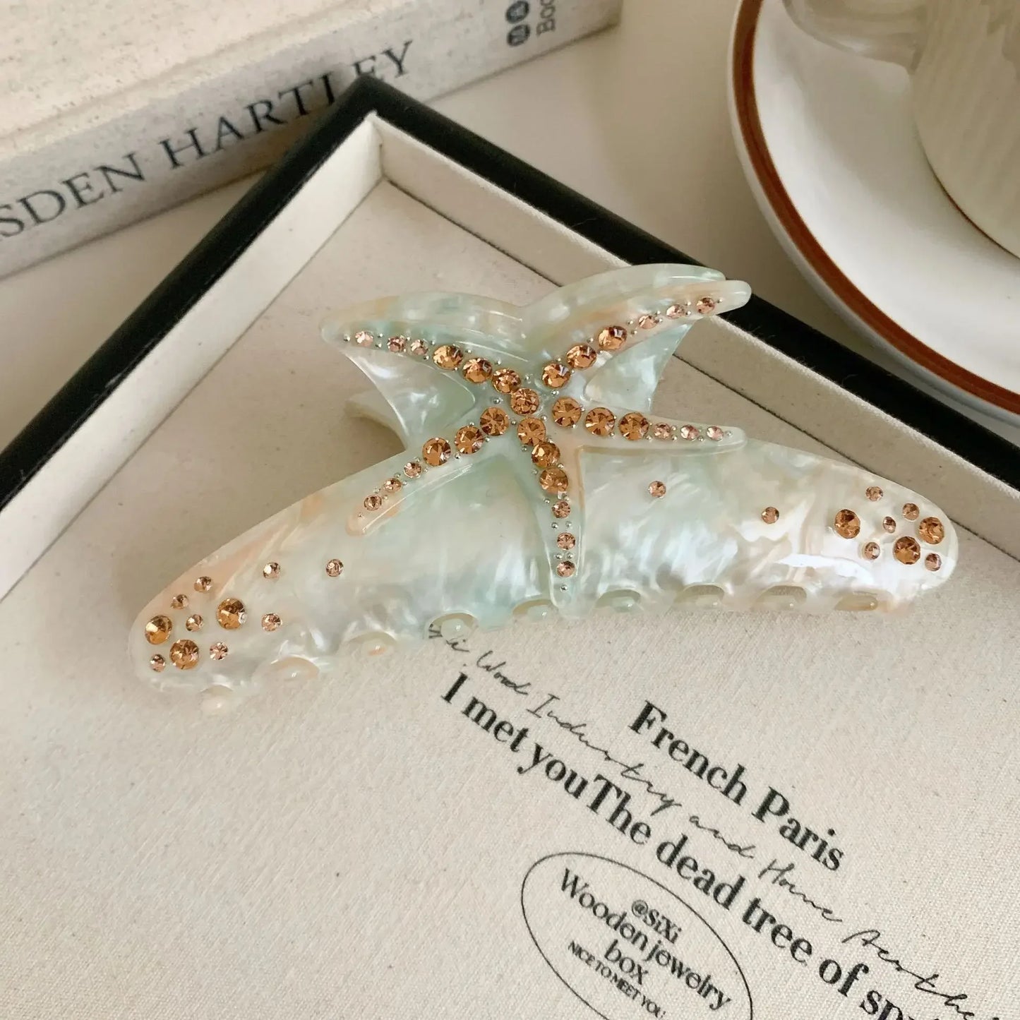 Sound of the Sea Starfish Claw Clip