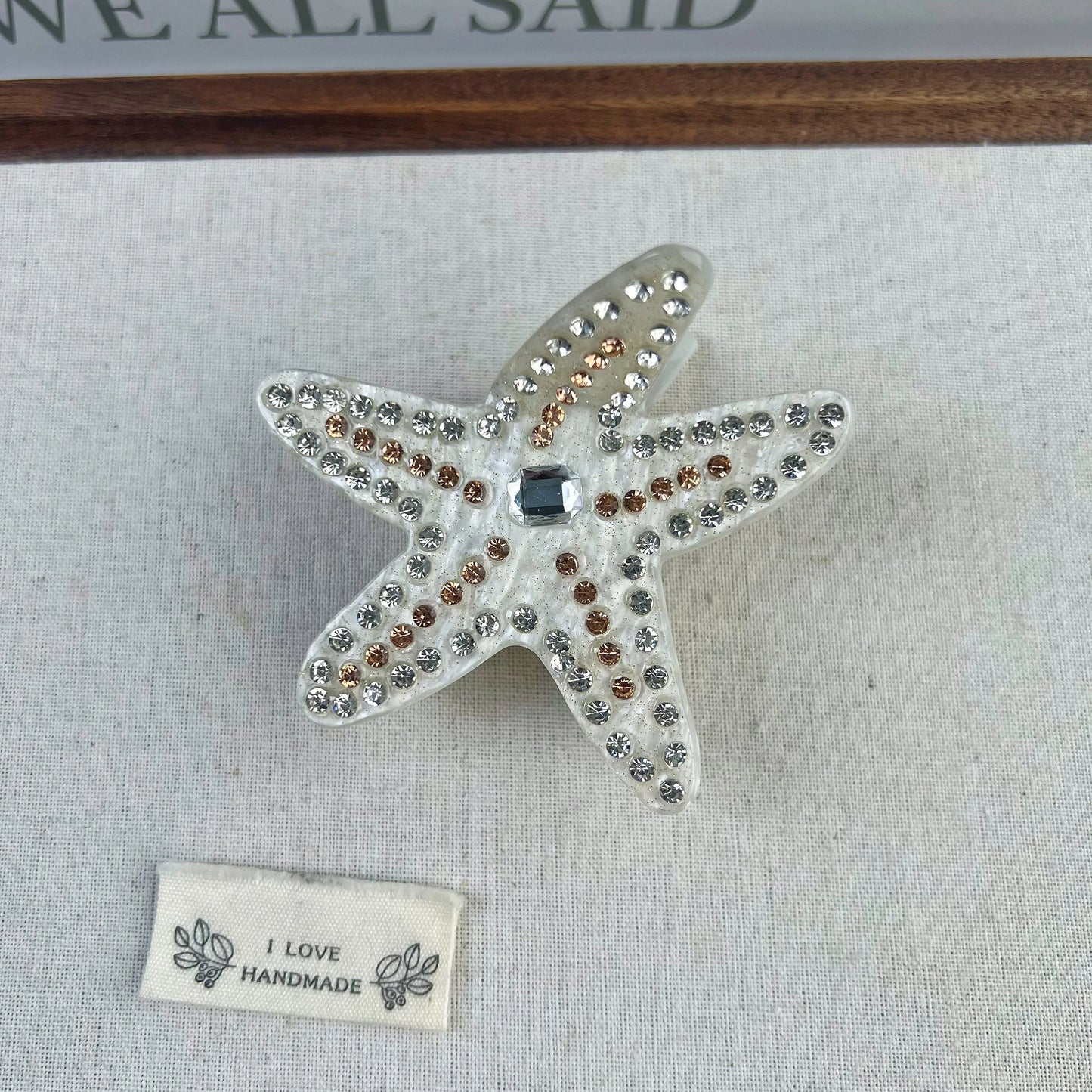 Sea Animal Claw Hair Clips