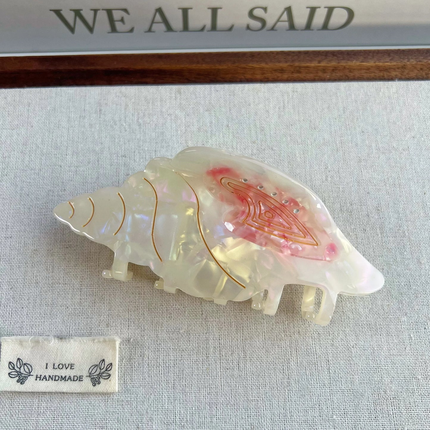 Sea Animal Claw Hair Clips