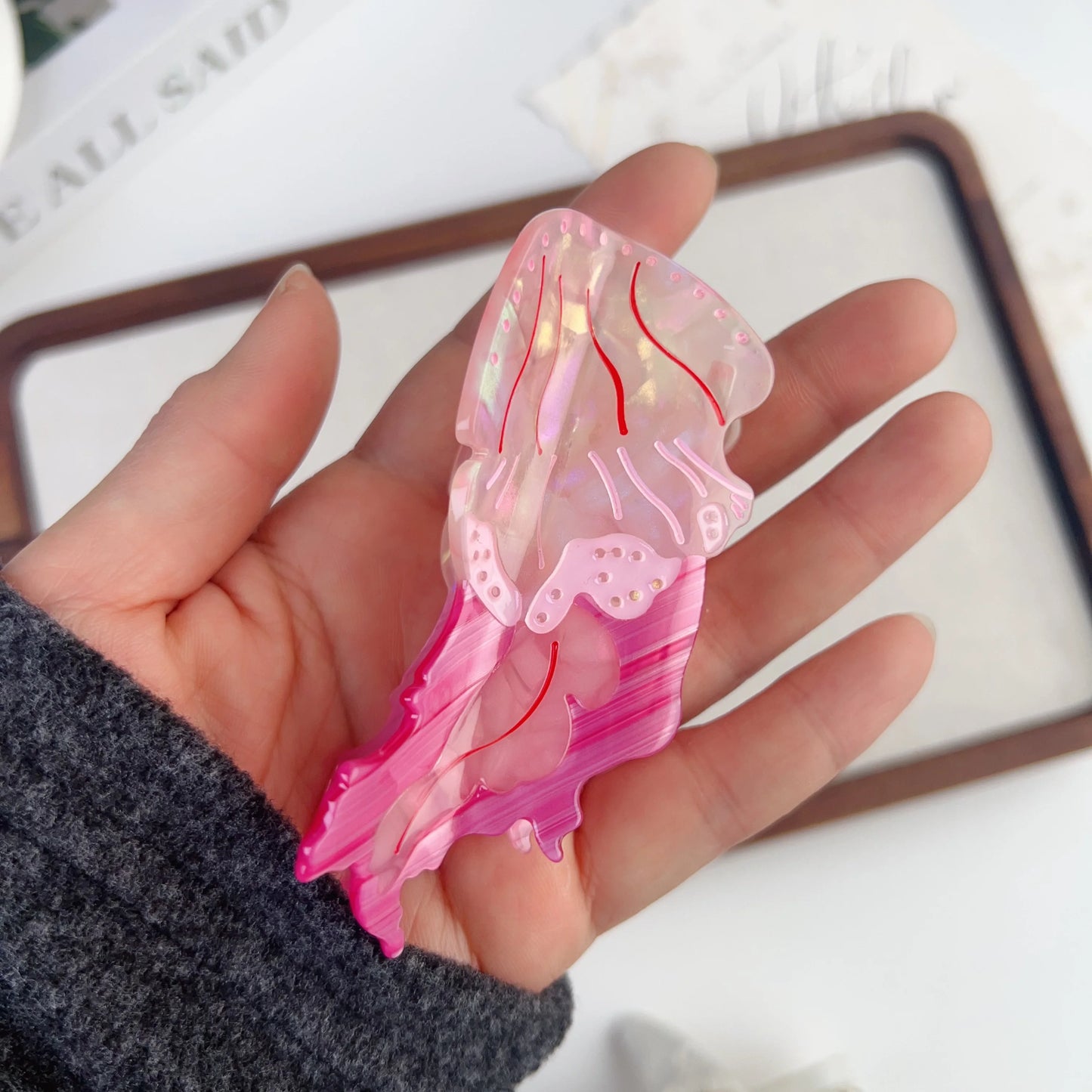 Sea Animal Claw Hair Clips