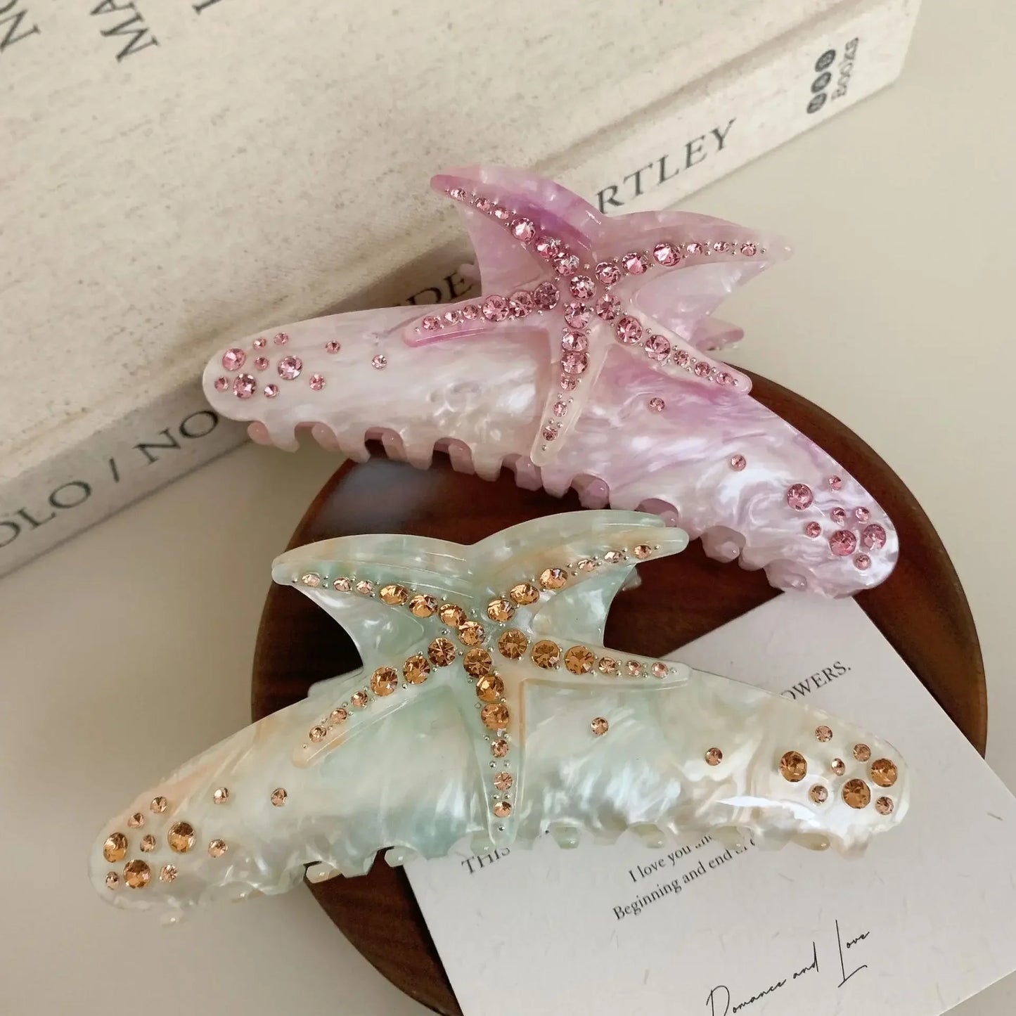 Sound of the Sea Starfish Claw Clip