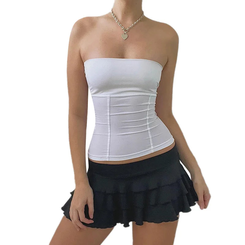 Sweet Cinch Corset Tube Top