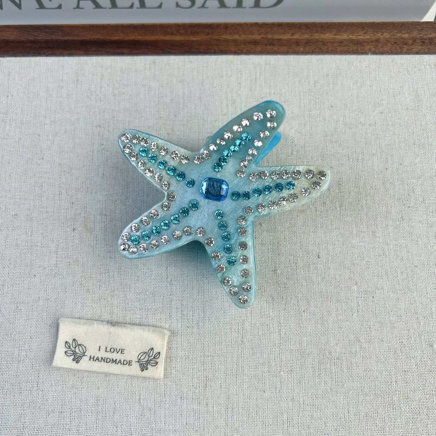 Sea Animal Claw Hair Clips