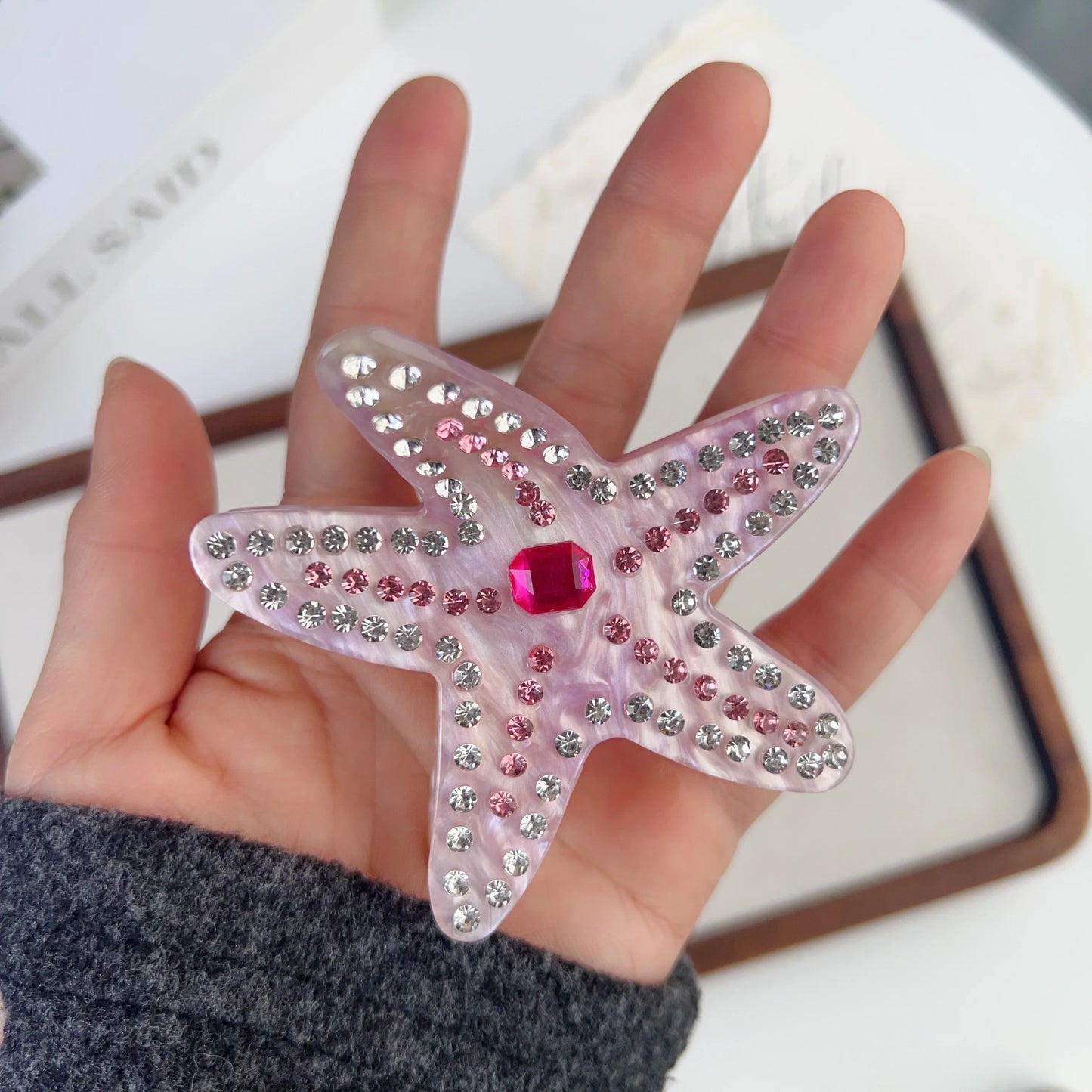Sea Animal Claw Hair Clips