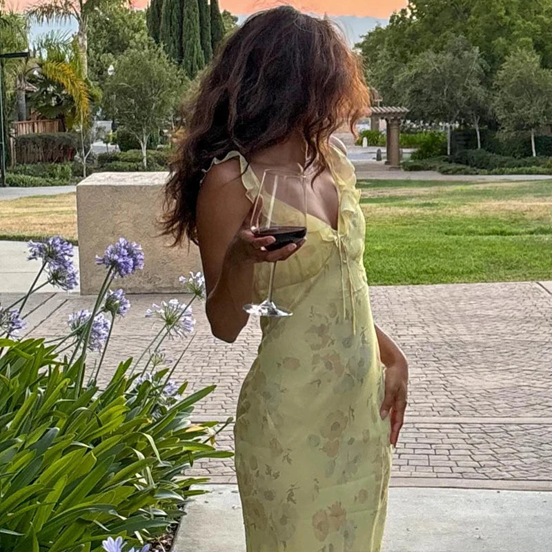 Tease the Breeze Maxi Dress