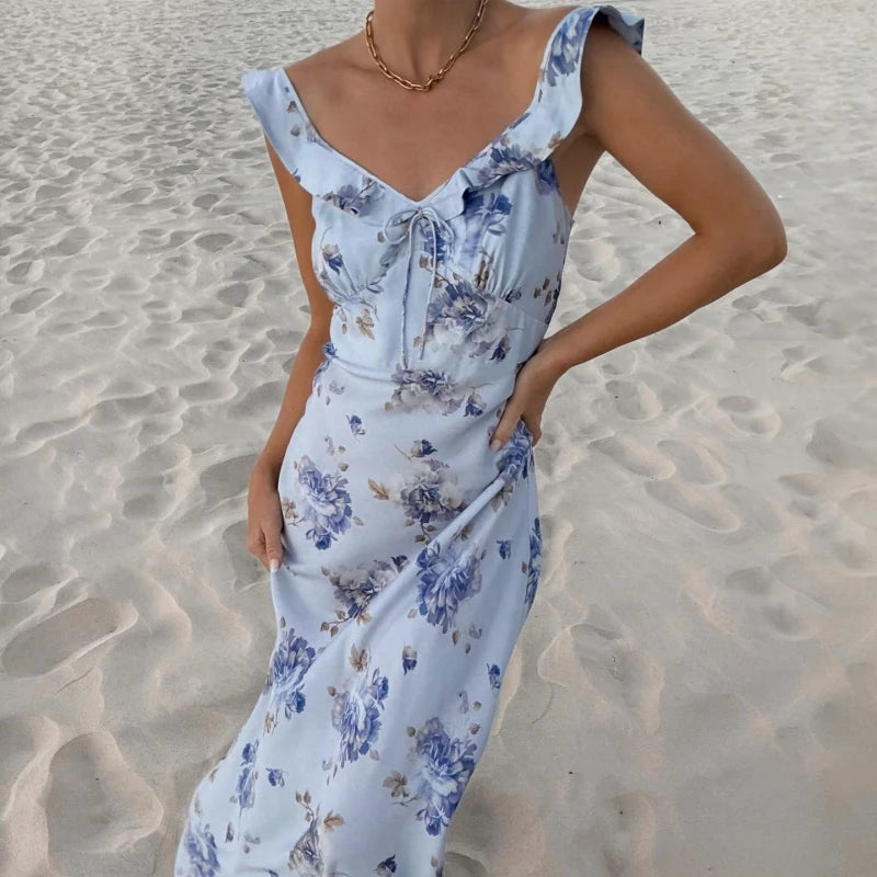 Tease the Breeze Maxi Dress