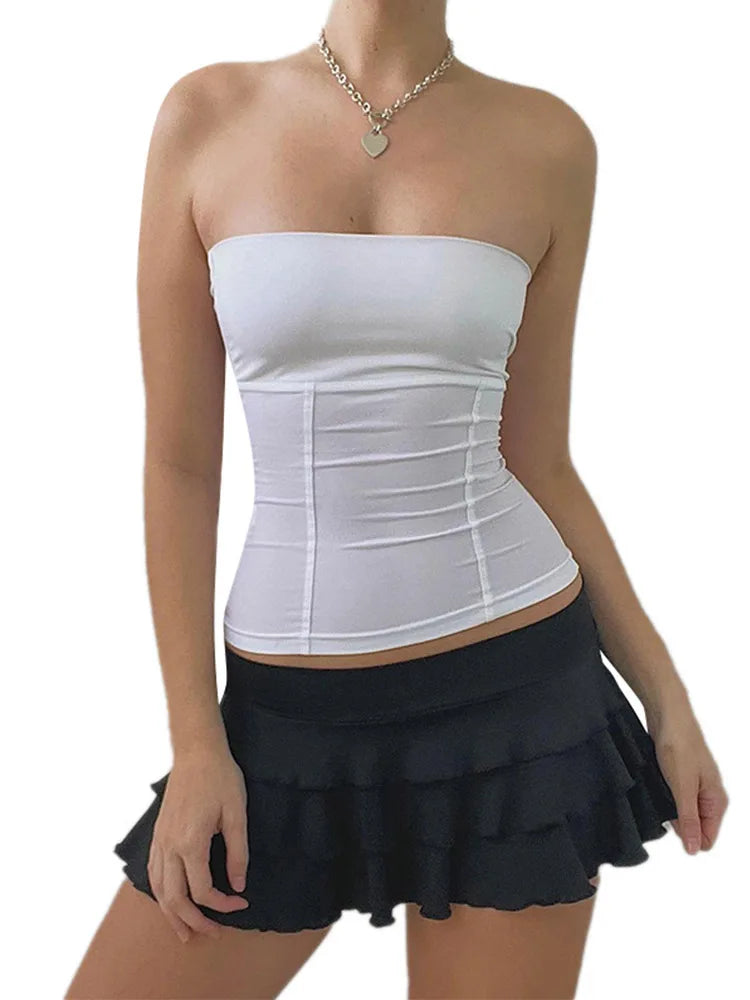 Sweet Cinch Corset Tube Top