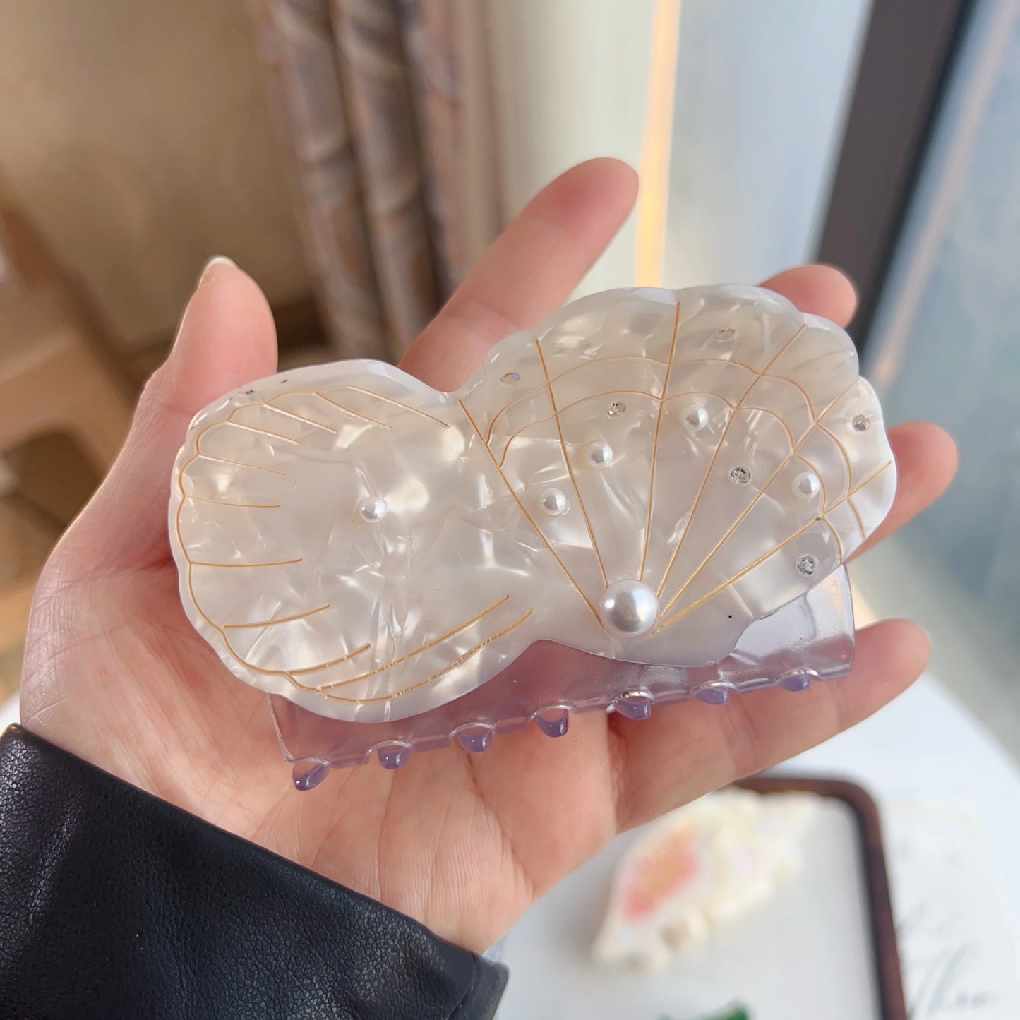 Sea Animal Claw Hair Clips