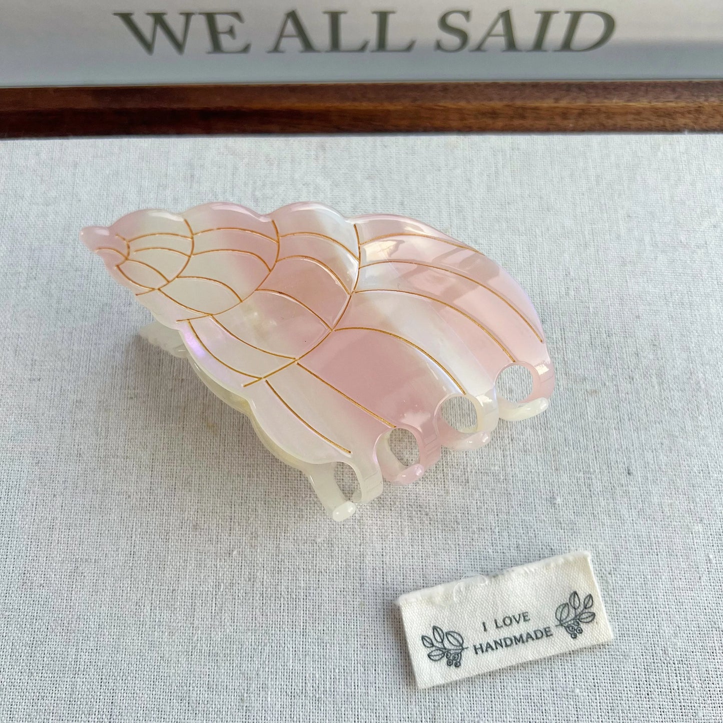 Sea Animal Claw Hair Clips