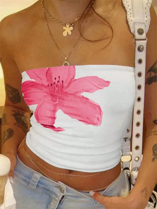 Petal Kiss Tube Top